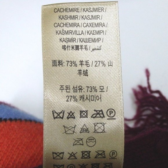 Authentic BURBERRY Scarf Wool etc. [Used] - Picture 9 of 9